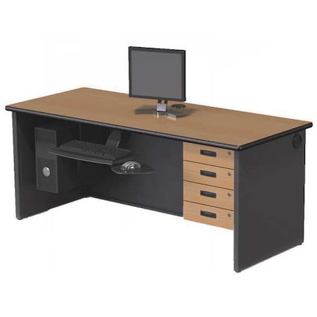 Rectangle Inline Instructor Station, 30