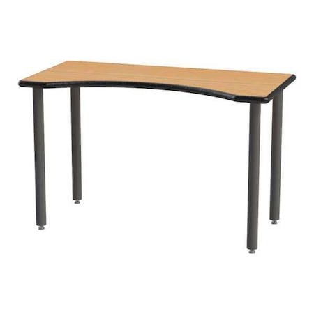 Wave Table, Tubular Legs, 36