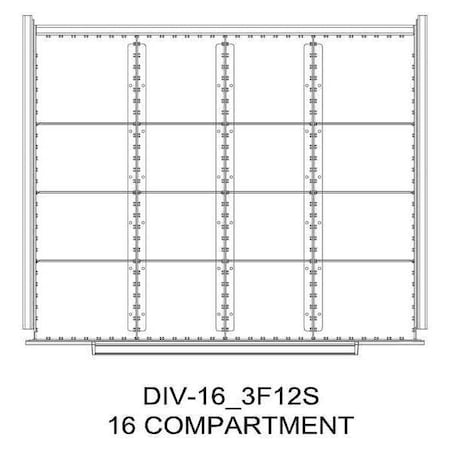 Divider Kit, 16 Comp, 30