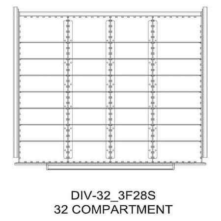 Divider Kit, 32 Comp, 30