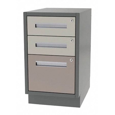 Cabinet, 2 Box/1 Drawer, 30