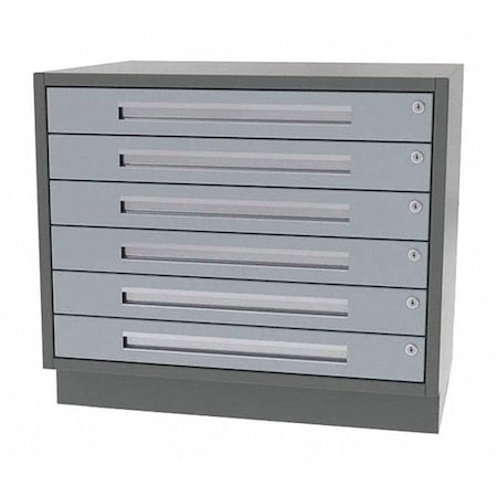 Cabinet, 6 Drawer, 32