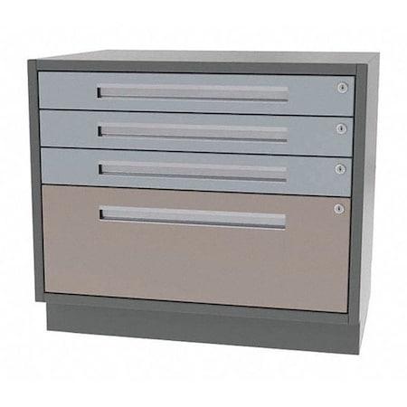 Cabinet, 4 Drawer, 36