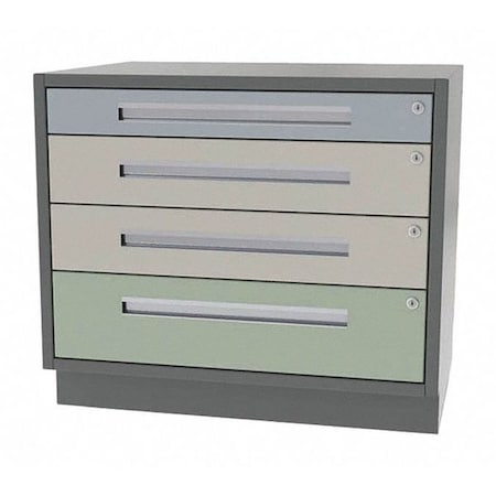 Cabinet, 4 Drawer, 36