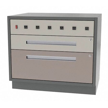 Cabinet, 1 Box/1 Drawer, 42