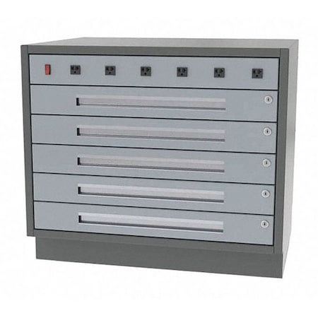 Cabinet, 3 Drawer, 48