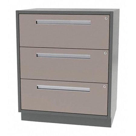 Tall Cabinet, 3 Drawer, 36