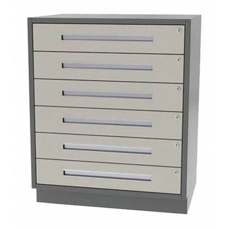 Tall Cabinet, 6 Drawer, 36