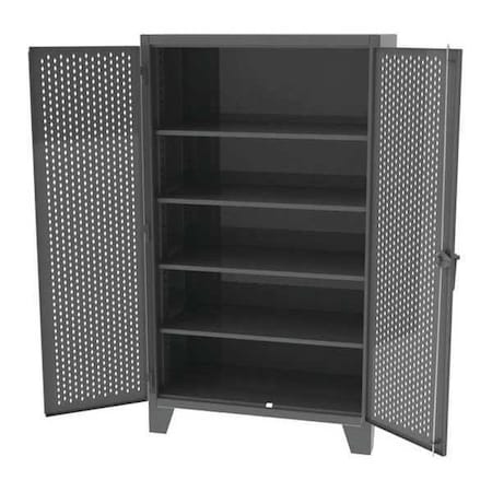 Shelving Storage Cabinet, 84 in H, 48 in W, 4 Shelves MPN:EX-784-1V