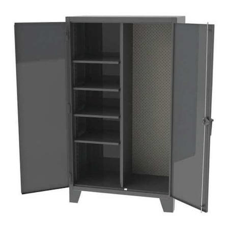 Shelving Storage Cabinet, 84 in H, 60 in W, 4 Shelves, 0 Drawers MPN:EX-845-2TP