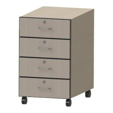 Laminate Cabinet, 4 Drawer, 16