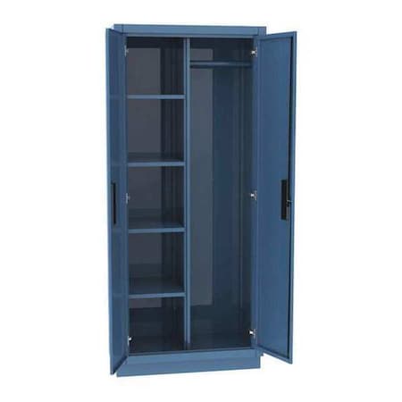 Wardrobe Storage Cabinet, 84 in H, 48 in W, 4 Shelves MPN:WC4-4884