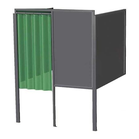 Welding Booth, 4ft.x5ft., Wall Mounted MPN:GB-724.03.S