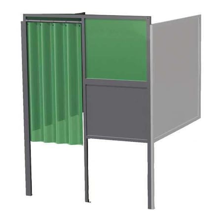 Welding Booth, 5ft.x5ft., Wall Mounted MPN:GB-725.02.A
