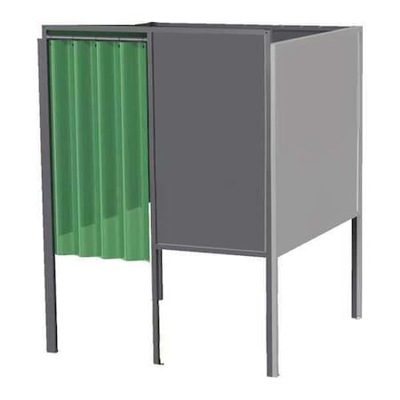 Welding Booth, 5ft.x6ft., Wall Mounted MPN:GB-7256.01.A