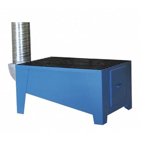 Flame Cutting Table, Bottom Enclosure, 58-1/2