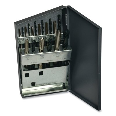 18 Pc 18PC 303 Mm Job Drl Hand Tap Set MPN:330088