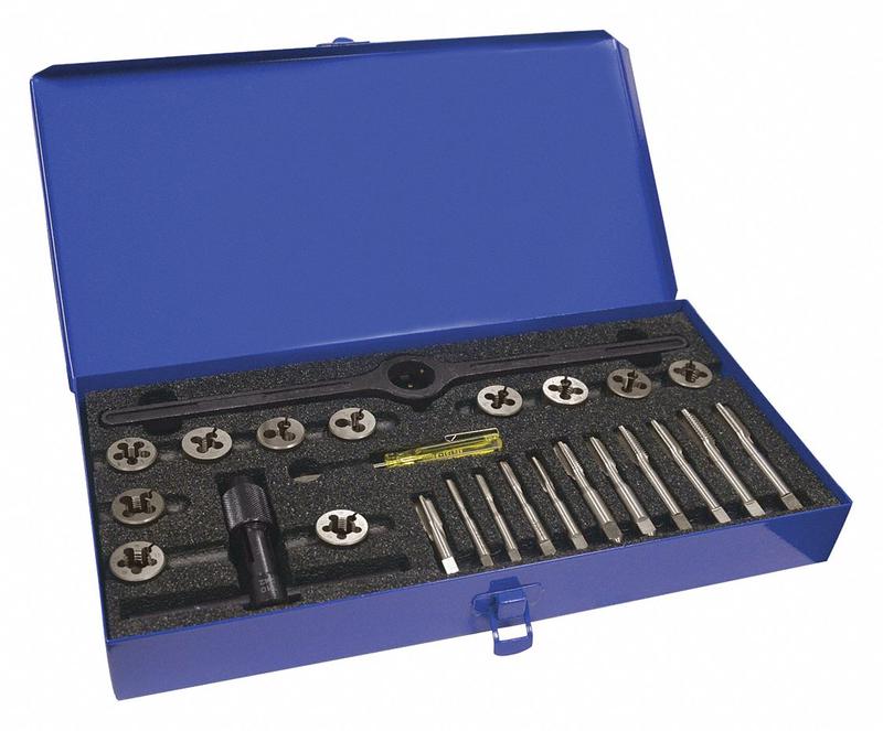 Tap/Die Set 25pc UNC UNF NPT MPN:423004 Tap/Die Set 25pc UNC UNF NPT MPN:423004