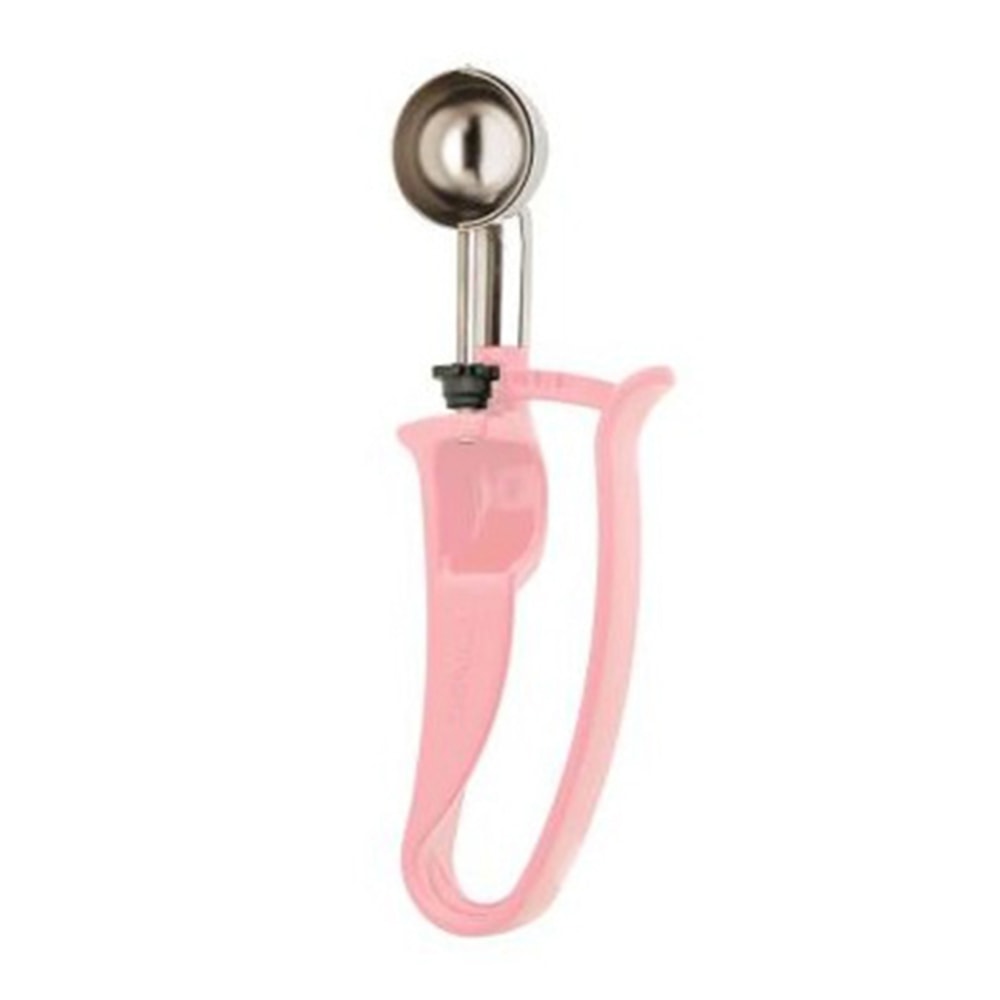 Zeroll #60 Stainless-Steel Disher, 0.54 Oz, Silver/Pink MPN:2060