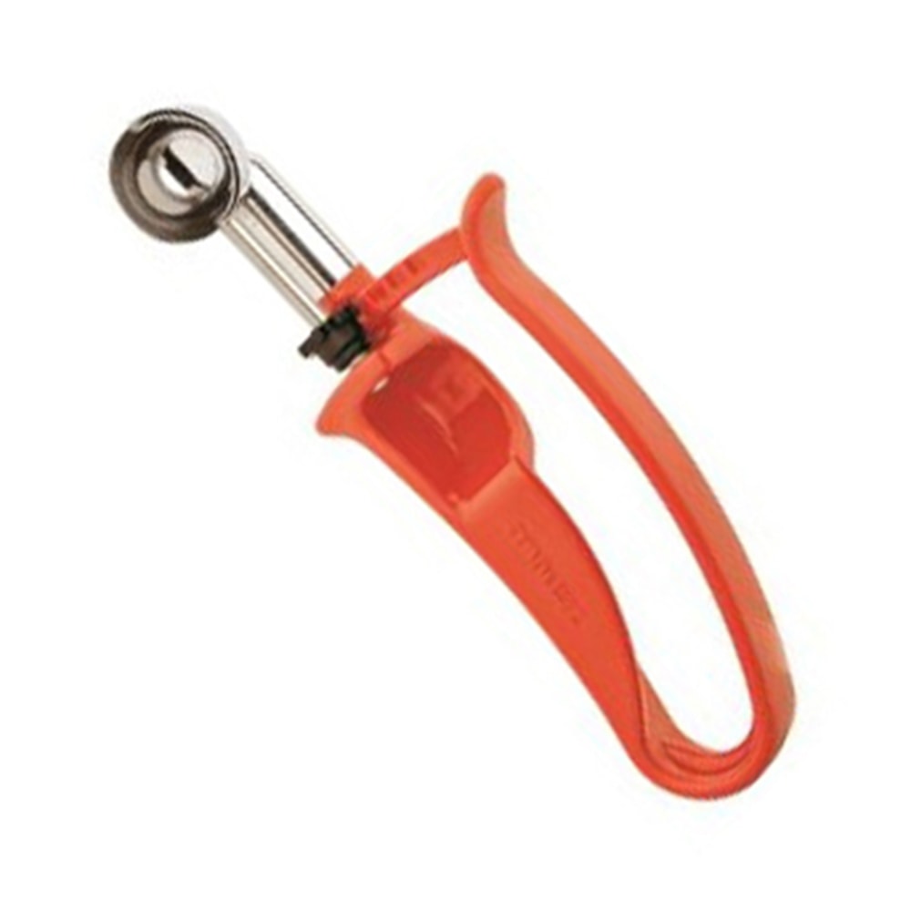 Zeroll #100 Stainless-Steel Disher, 0.32 Oz, Silver/Orange MPN:2100