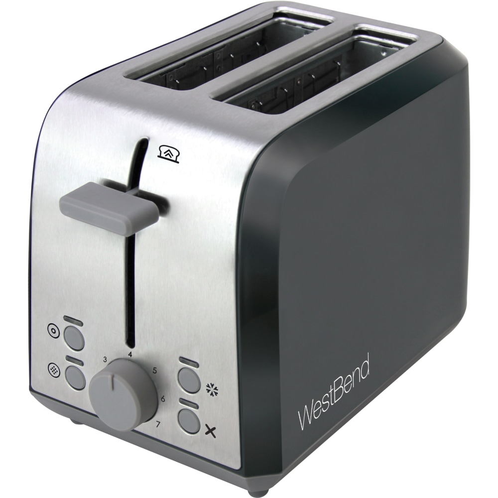 West Bend 2-Slice Toaster, Black, 78823 MPN:78823