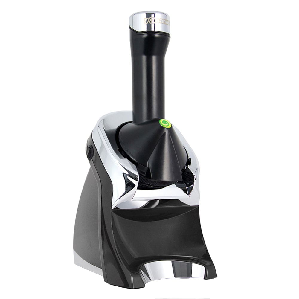 Edgecraft Yonanas Deluxe Non-Dairy Frozen Fruit Soft Serve Dessert Maker, 10-1/4in x 15-5/8in x 6-1/2in, Black MPN:IC0988BK13