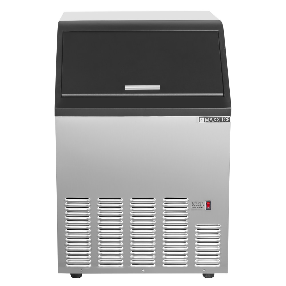 Edgecraft MAXX ICE Self-Contained Half Dice Ice Maker, 125 Lb, Silver MPN:MIM125H