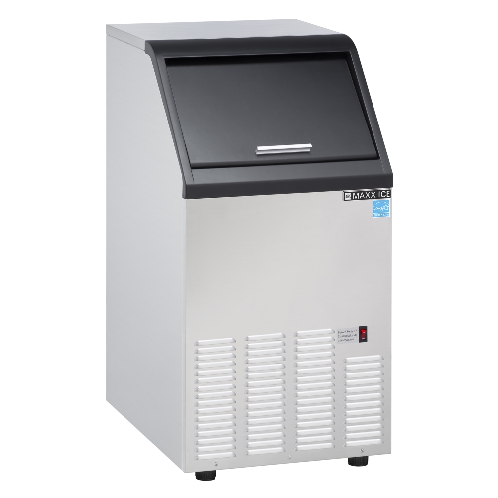 Edgecraft MAXX ICE Self-Contained Bullet Dice Ice Maker, 75 Lb, Silver MPN:MIM75