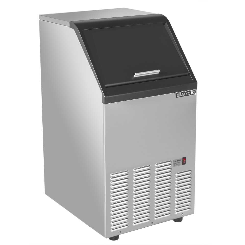 Edgecraft MAXX ICE Full Dice Self-Contained Ice Machine, 83 Lb, Silver MPN:MIM80