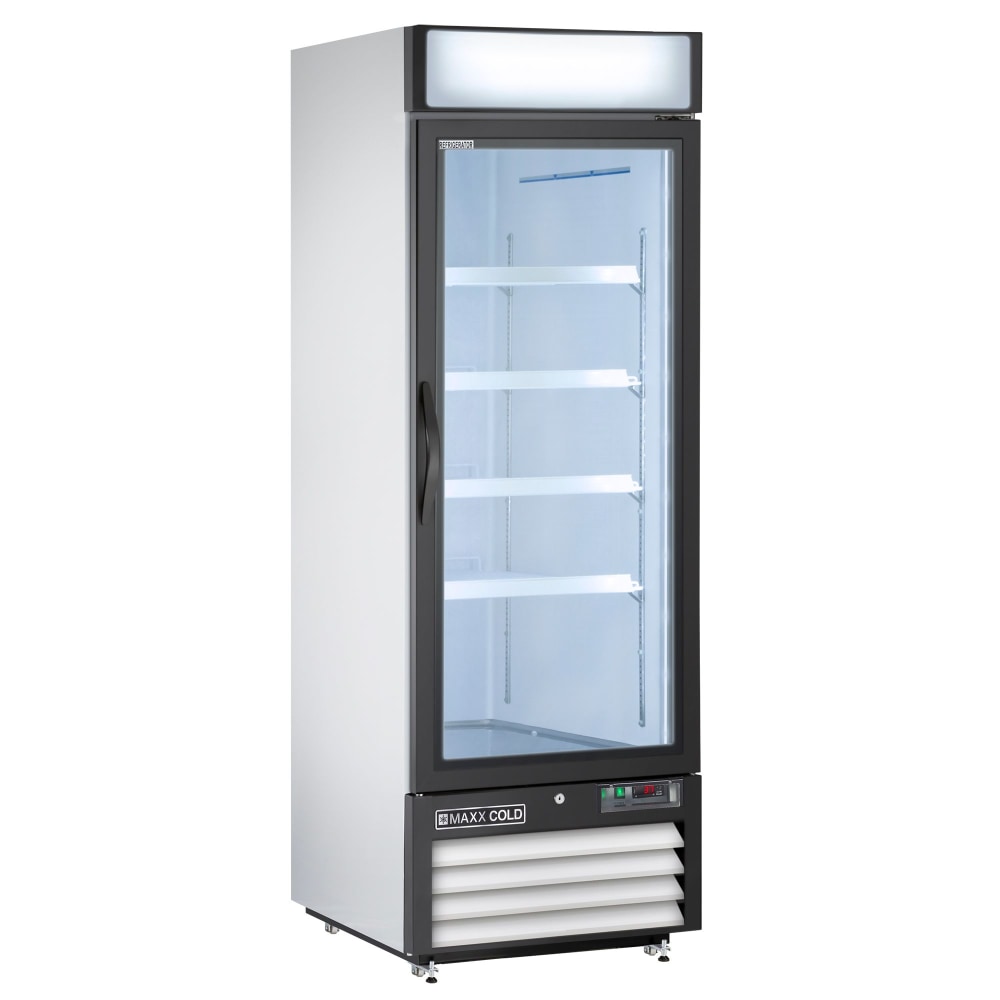 Edgecraft Maxx Cold 23 Cu. Ft. Merchandiser Refrigerator, Silver MPN:MXM1-23RHC