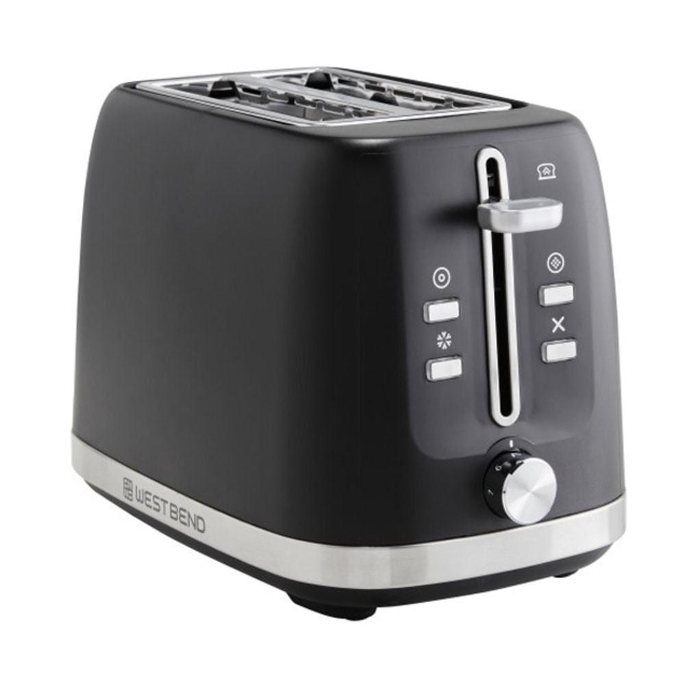 West Bend 2-Slice Toaster, Black, TTWB2SBK13 MPN:TTWB2SBK13