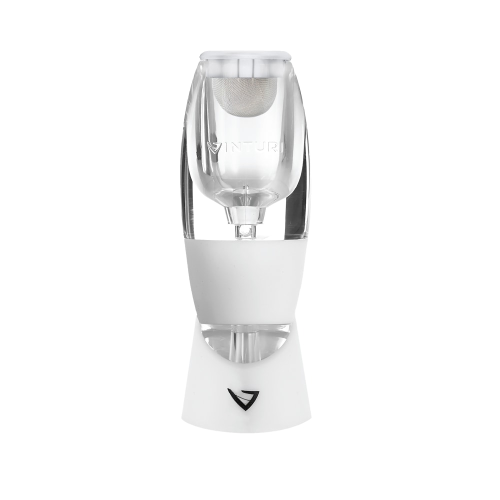 Edgecraft Vinturi Acrylic Wine Aerator, White MPN:V1020