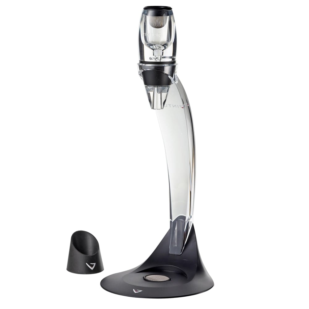 Edgecraft Vinturi Acrylic Wine Aerator Tower Set, Black MPN:V1071
