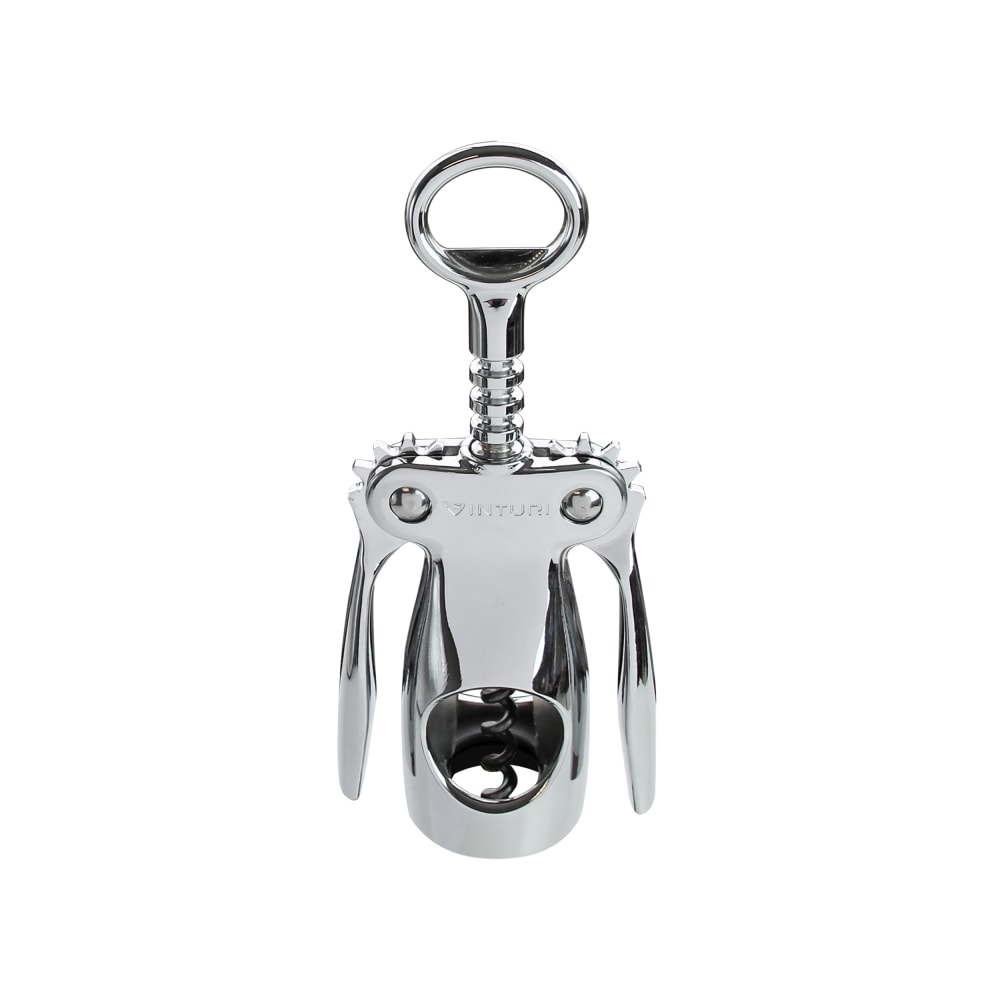 Edgecraft Vinturi Die Cast Winged Wine Opener, Chrome MPN:V9032