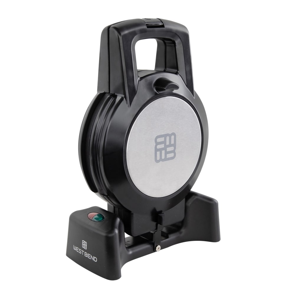 West Bend Flip Belgian Style Waffle Maker, 13-5/16inH x 9inW x 4inD, Black MPN:WAWBFLBK13