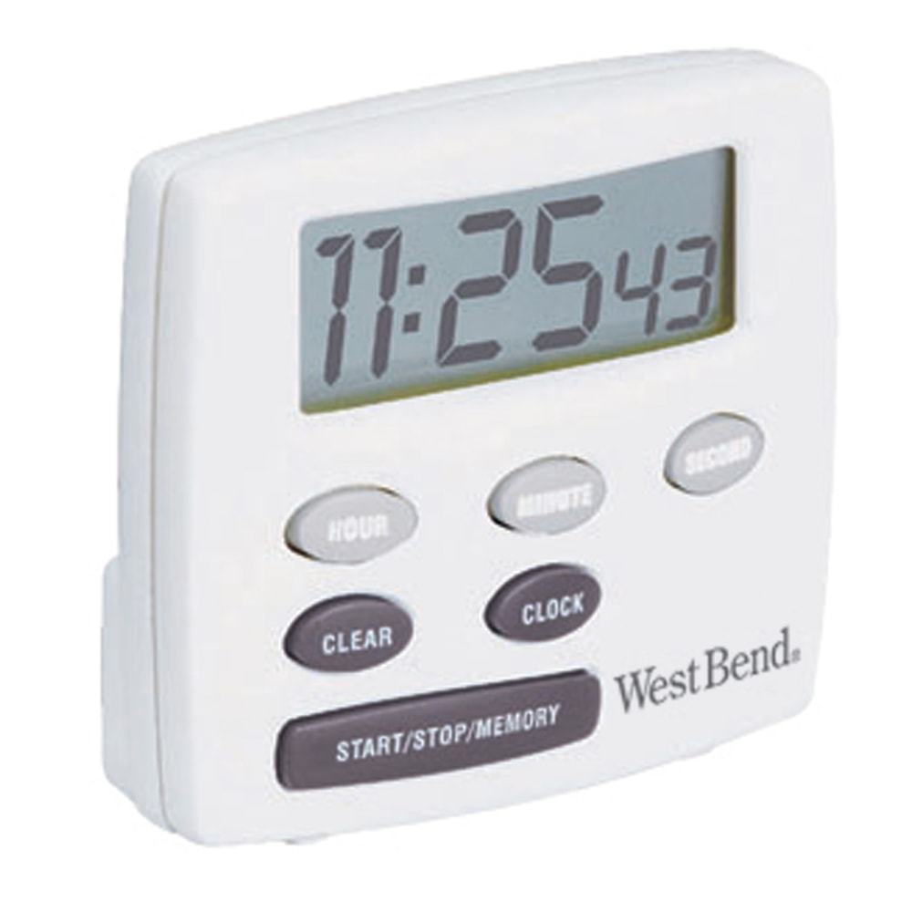 West Bend Single Channel Timer, White MPN:40055