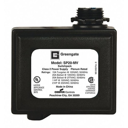 Switchpack, Heavy Duty, 120/277V MPN:SP20-MV