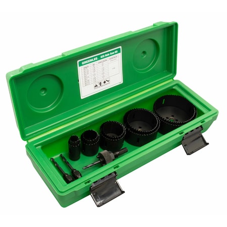 Hole Saw Kit, 4-1/2 in Dia, Variable Pitch MPN:835