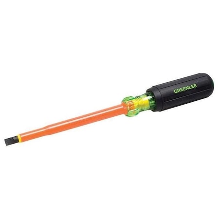 Insulated Slotted Screwdriver 5/16 in Round MPN:0153-15-INS