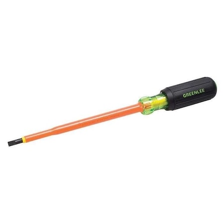 Insulated Slotted Screwdriver 3/16 in Round MPN:0153-22-INS