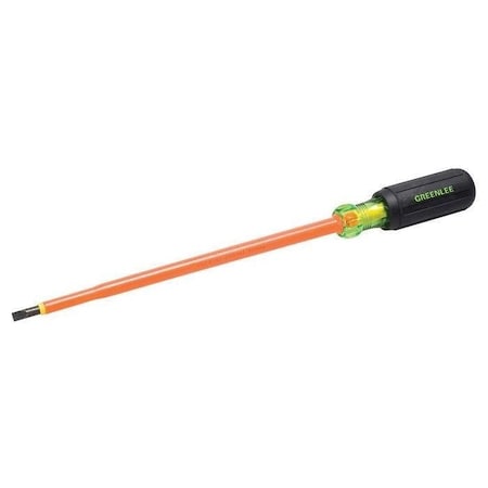 Insulated Slotted Screwdriver 3/16 in Round MPN:0153-23-INS