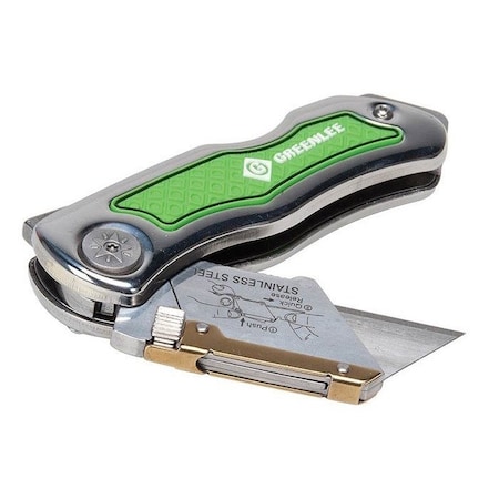 Utility Folding Utility Knife, Folding Retractable, 8.9