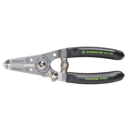6 in Wire Stripper Solid: 16 to 26 AWG, Stranded: 18 to 28 AWG MPN:1917-SS
