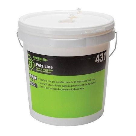 Fishing Line, 5200 Ft, 240 Lb Cap MPN:431