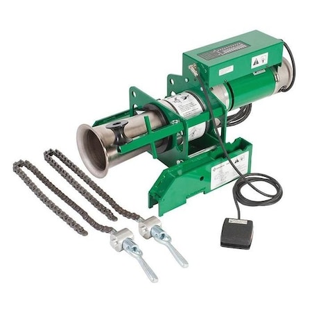 Cable Puller, 8000 lb, 120V, w/Chain Mount MPN:6901