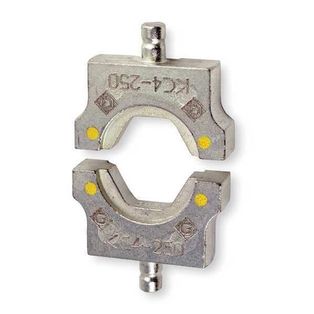 Crimping Die Set, 4 tons, 8 AWG-300 kcmil MPN:KC4CU