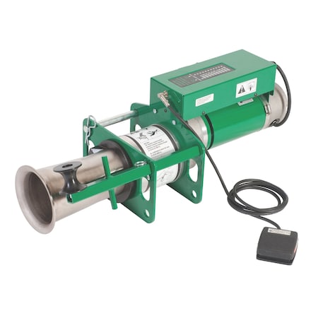 Cable Puller, 9986 lb, 120V, w/Force Gauge MPN:UT10-2S