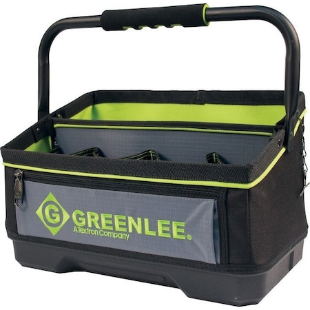 Tool Bag, Polyester, Black, 20 Pockets MPN:0158-25