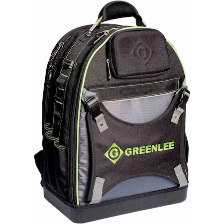 Tool Bag, Polyester, Black, 30 Pockets MPN:0158-26