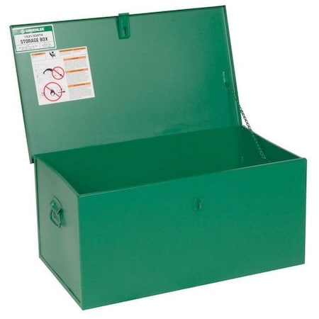 Welder's Box, Green, 31 in W x 18 in D x 15 in H MPN:1531